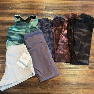 Athleta Girl Size 7 Bundle